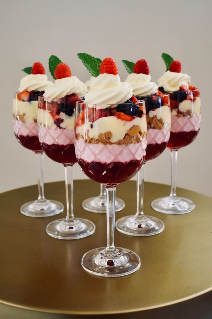 Mini Trifles | Christmas Recipe | Cooking with Nana Ling